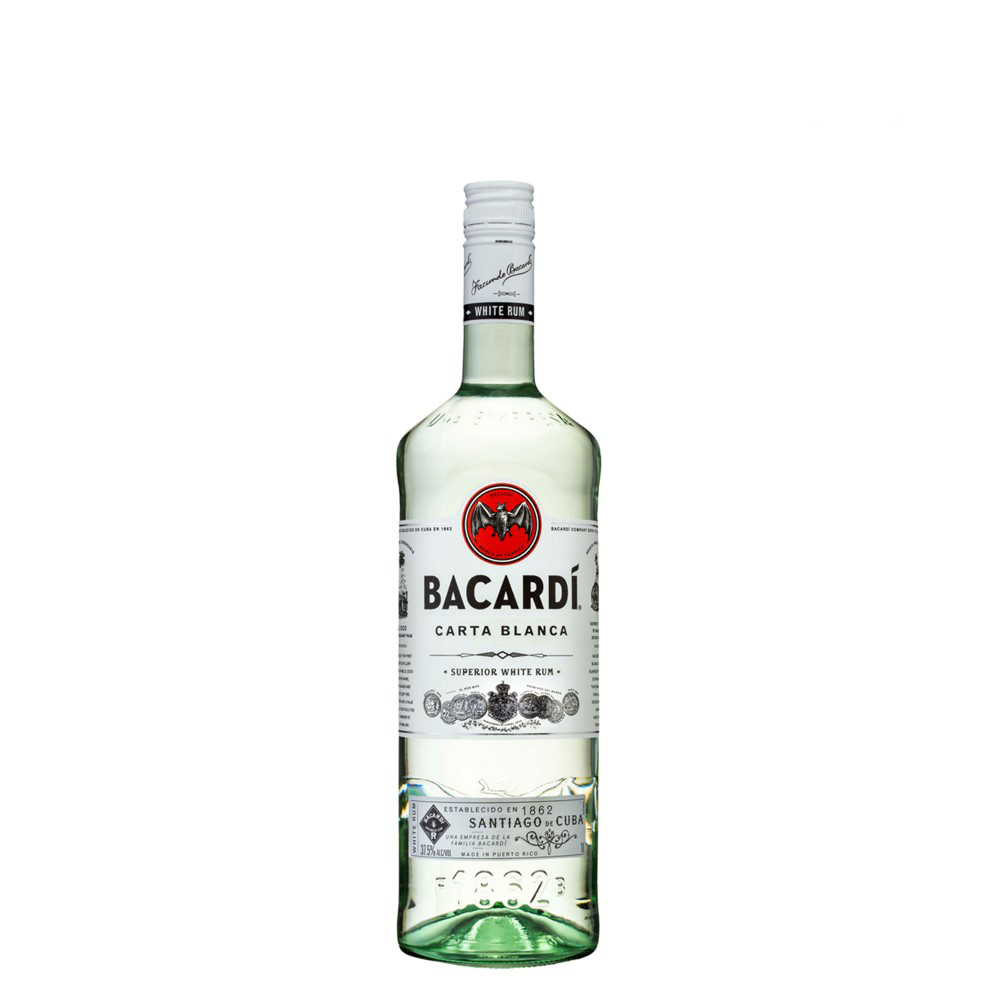 Bacardi Carta Blanca Superior White 1Ltr